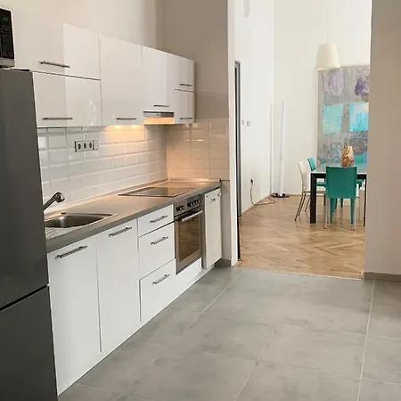 Charming Flat Close To Danube And 4-seasons Daire